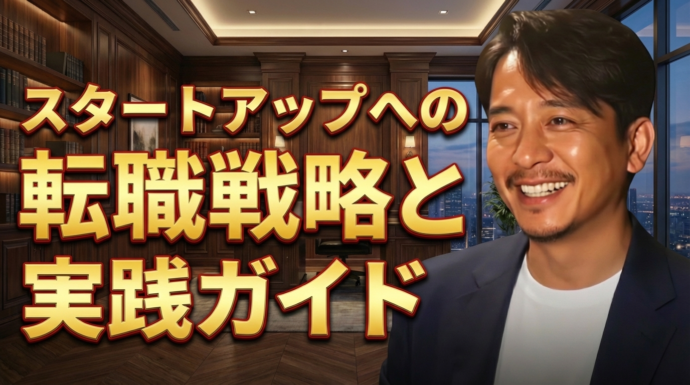 スタートアップへの転職戦略と実践ガイド